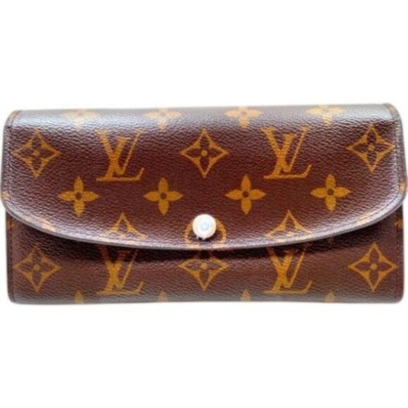 033243BN (L3) Louis Vuitton Wallet Long Brown Monogram - Picture 1 of 10